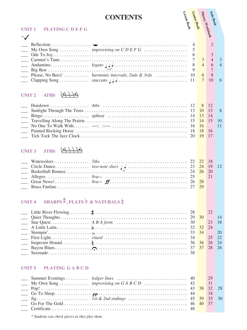 Piano Lessons Book 2 – Audio and MIDI Access Included - sample page 2