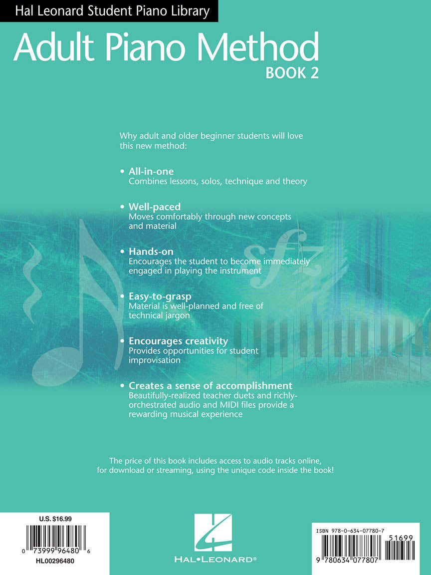 Adult Piano Method – Book 2 - sample page 2