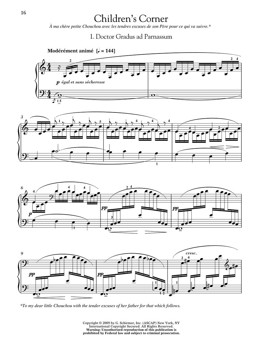Debussy – Children's Corner - sample page 5