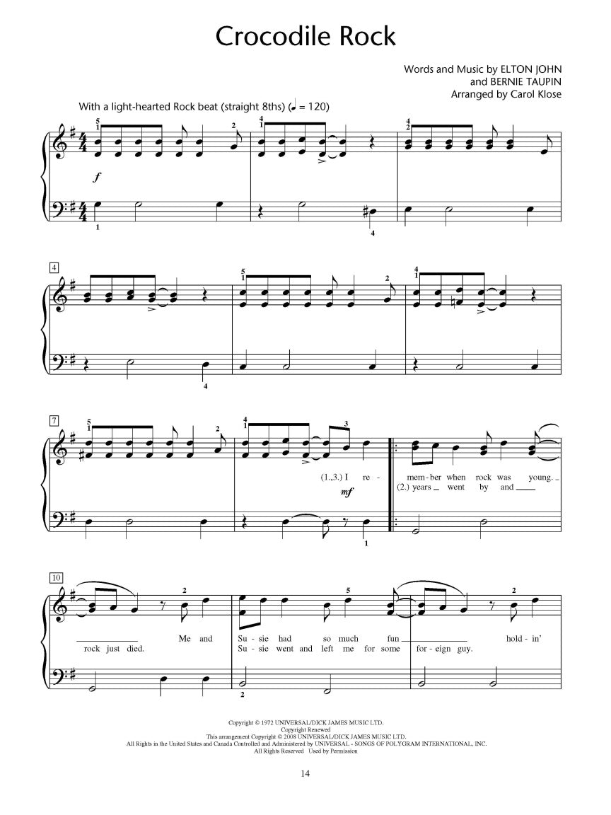 Elton John - sample page 4