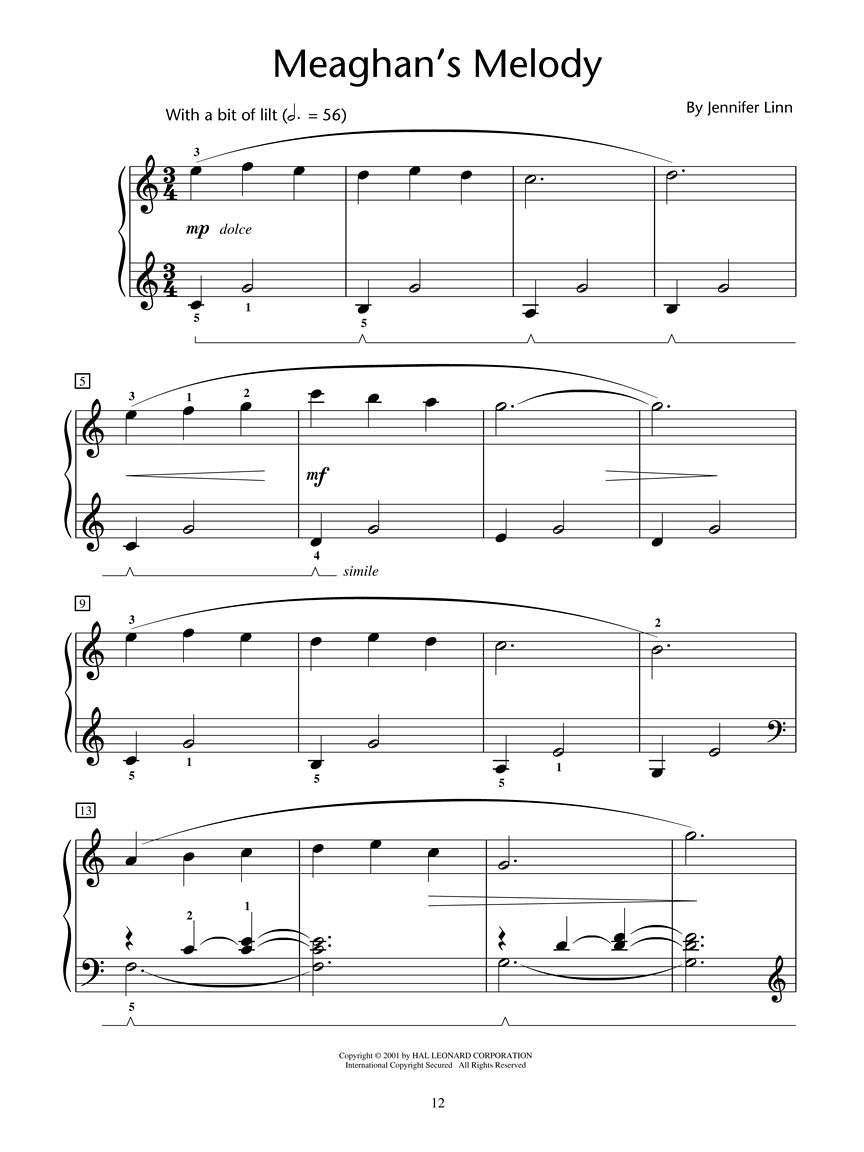 Piano Recital Showcase – Book 3 - sample page 3