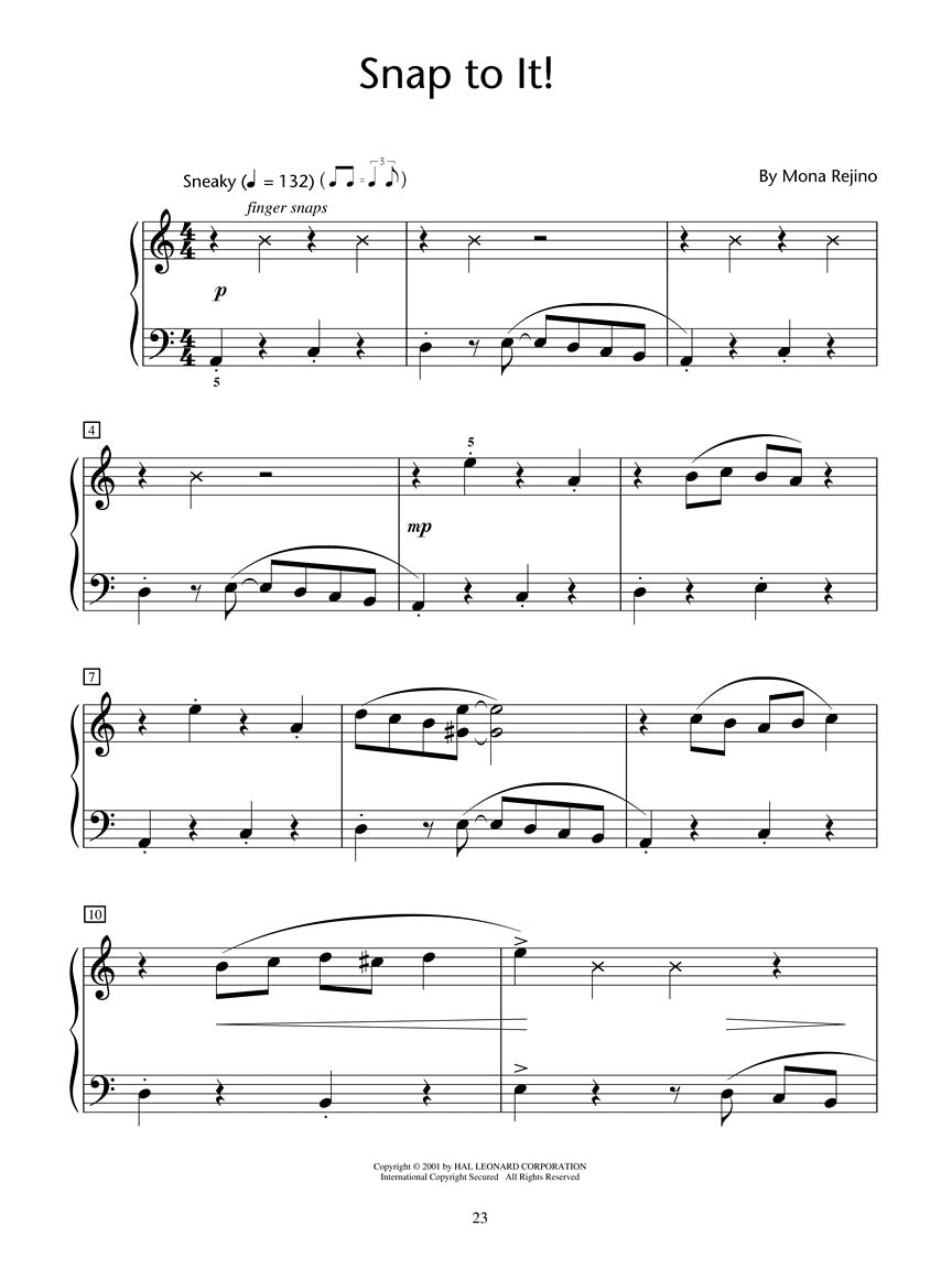 Piano Recital Showcase – Book 3 - sample page 4