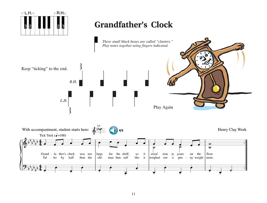 All-in-One Piano Lessons Book A - sample page 4