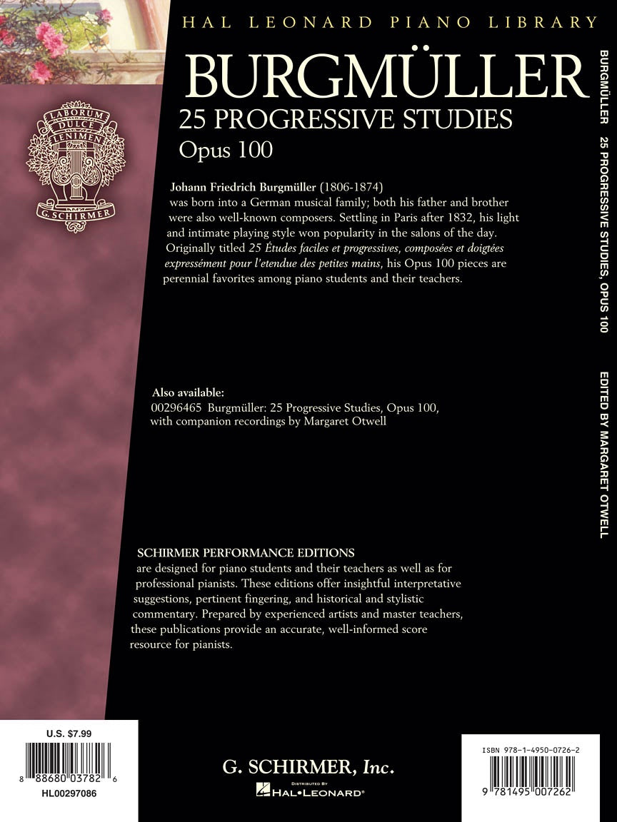 Burgmüller – 25 Progressive Studies, Opus 100 - sample page 8