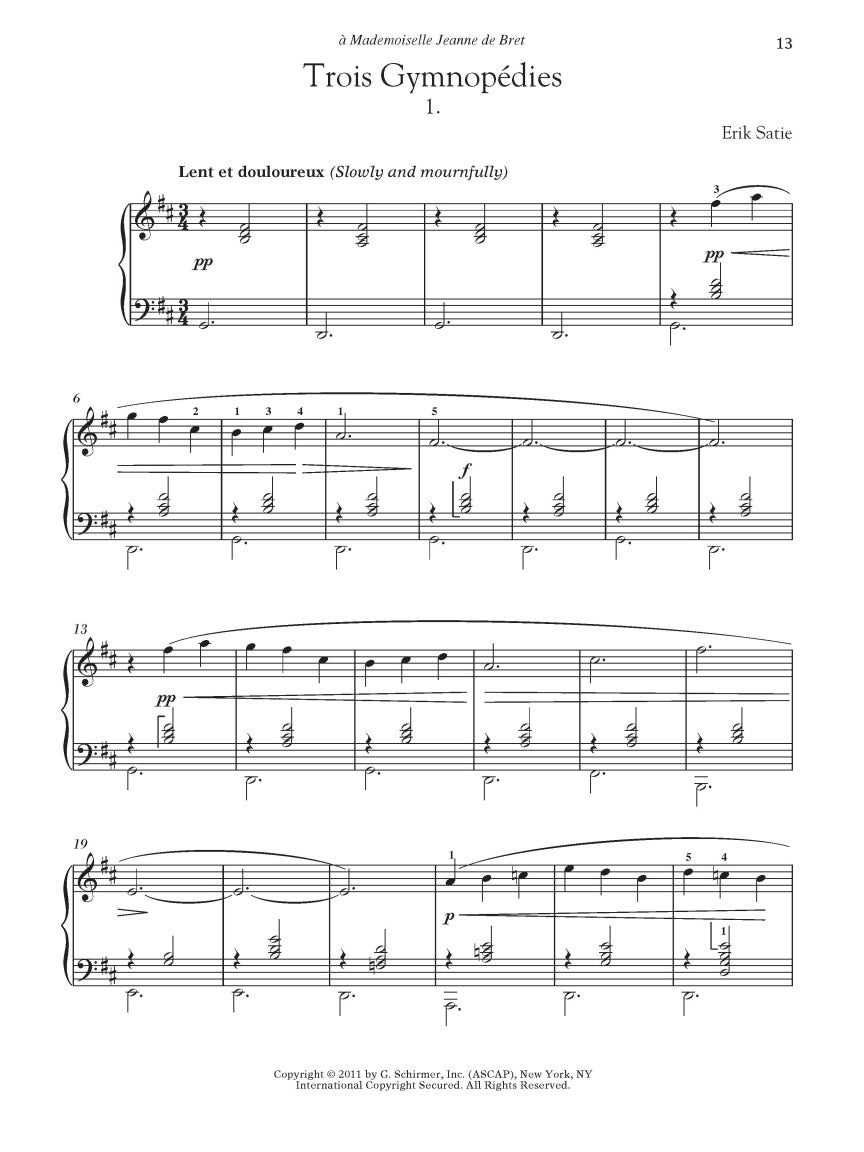 Satie – Gymnopédies and Gnossiennes - sample page 5