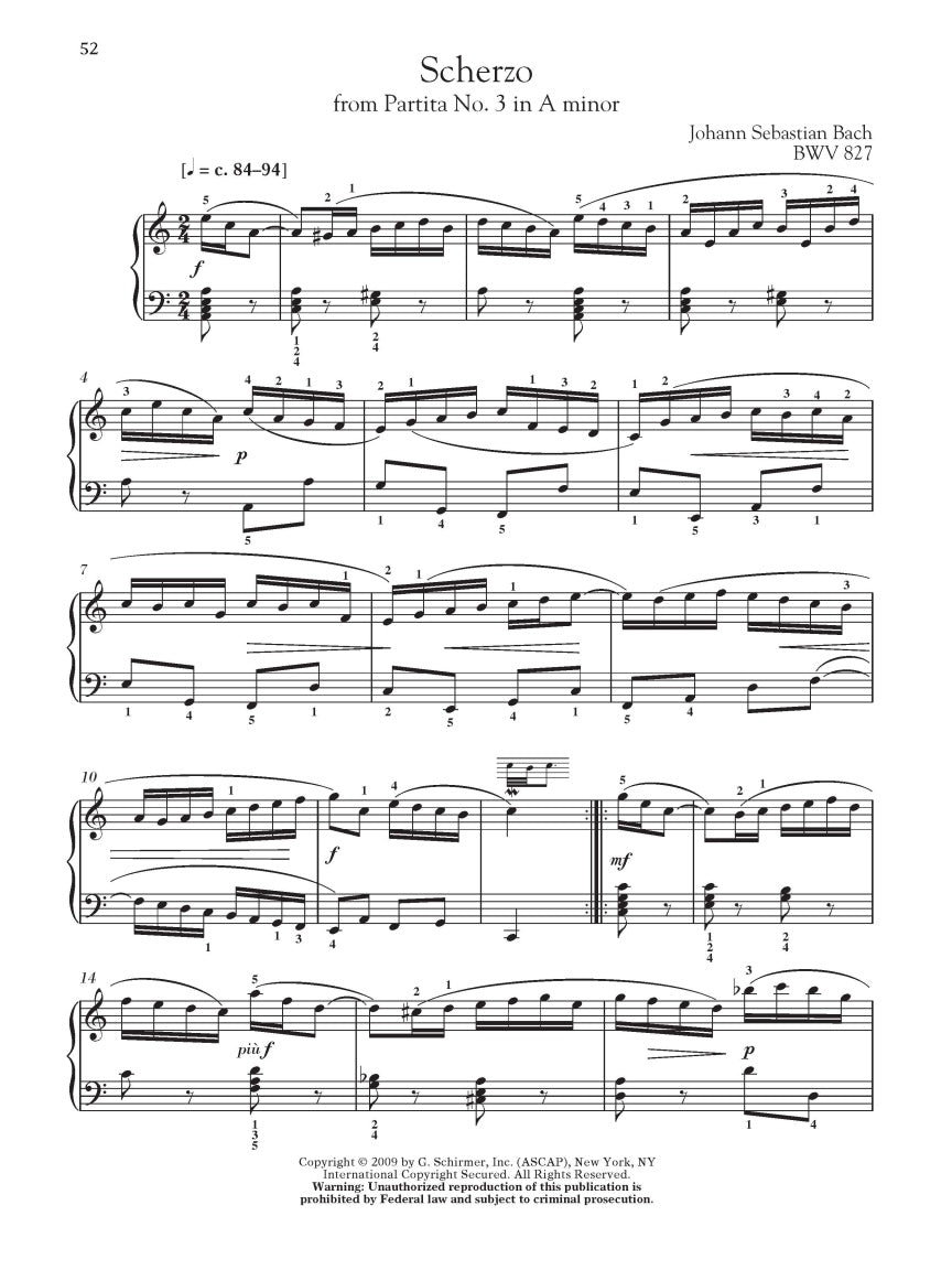 First Lessons in Bach - sample page 6