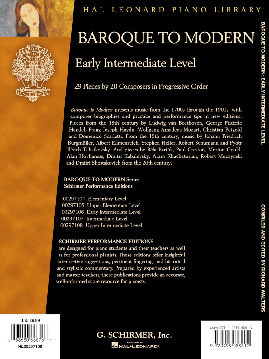 Baroque to Modern: Early Intermediate Level - sample page 9