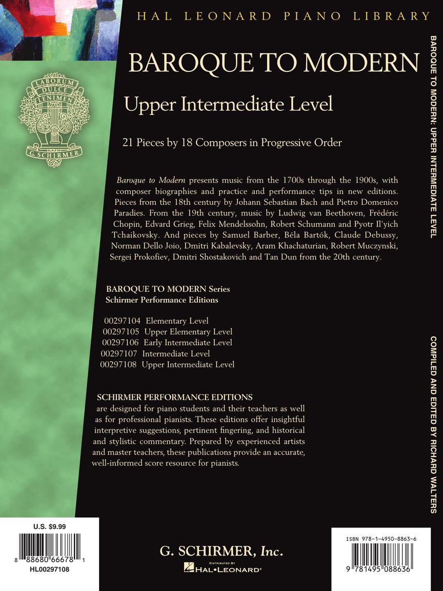 Baroque to Modern: Upper Intermediate Level - sample page 12