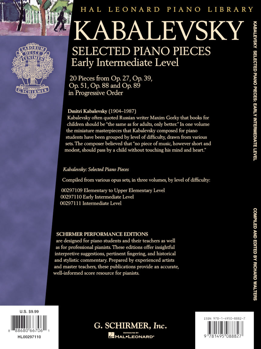 Dmitri Kabalevsky – Selected Piano Pieces - sample page 9