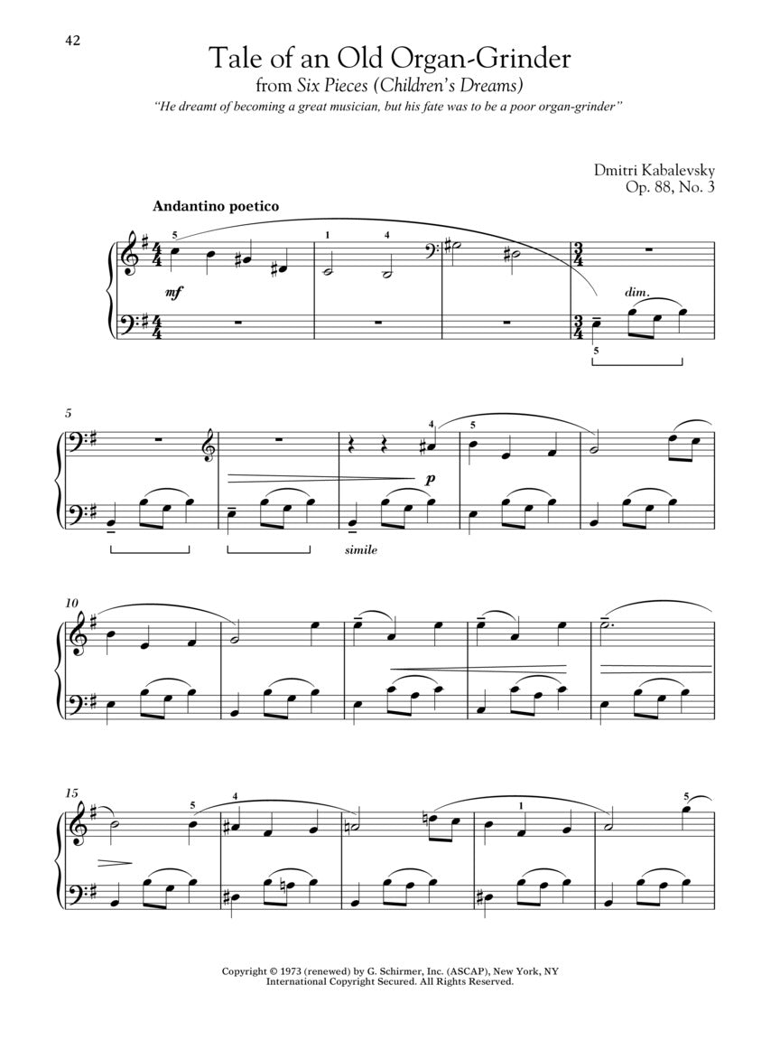 Dmitri Kabalevsky – Selected Piano Pieces - sample page 8