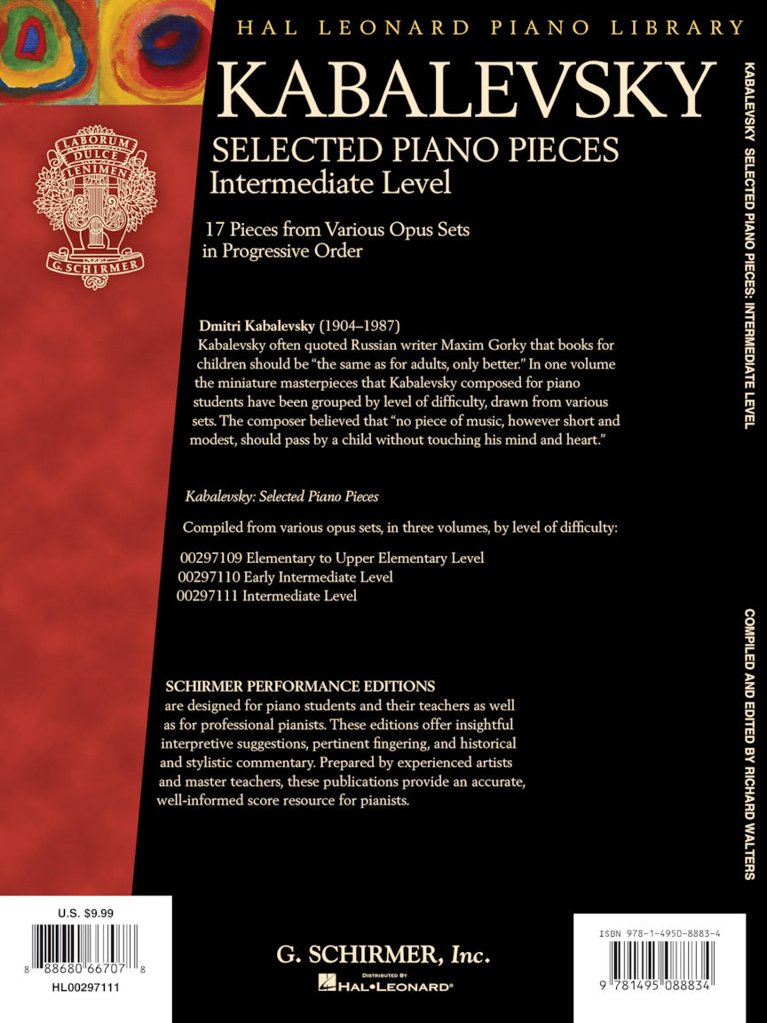 Dmitri Kabalevsky – Selected Piano Pieces - sample page 9
