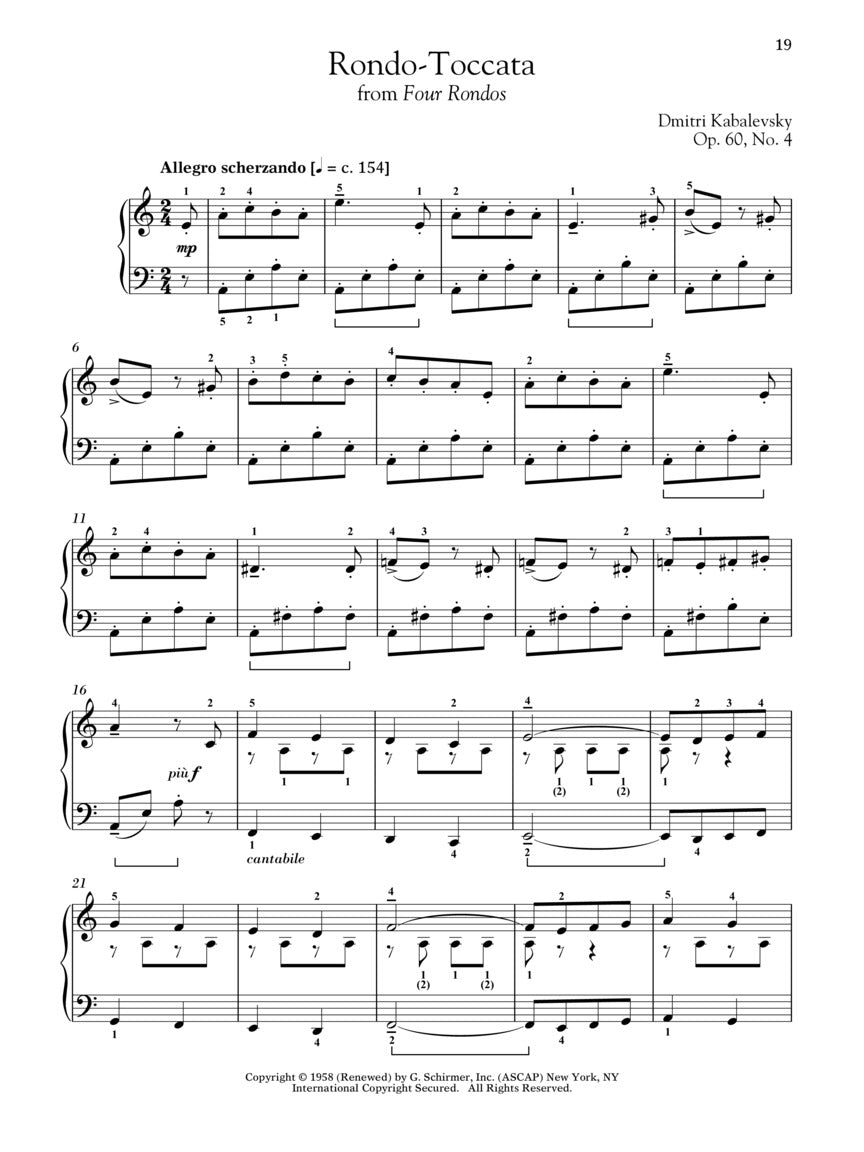 Dmitri Kabalevsky – Selected Piano Pieces - sample page 7