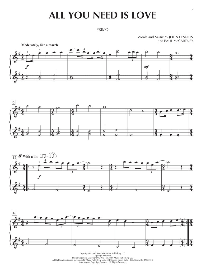 The Beatles - sample page 3