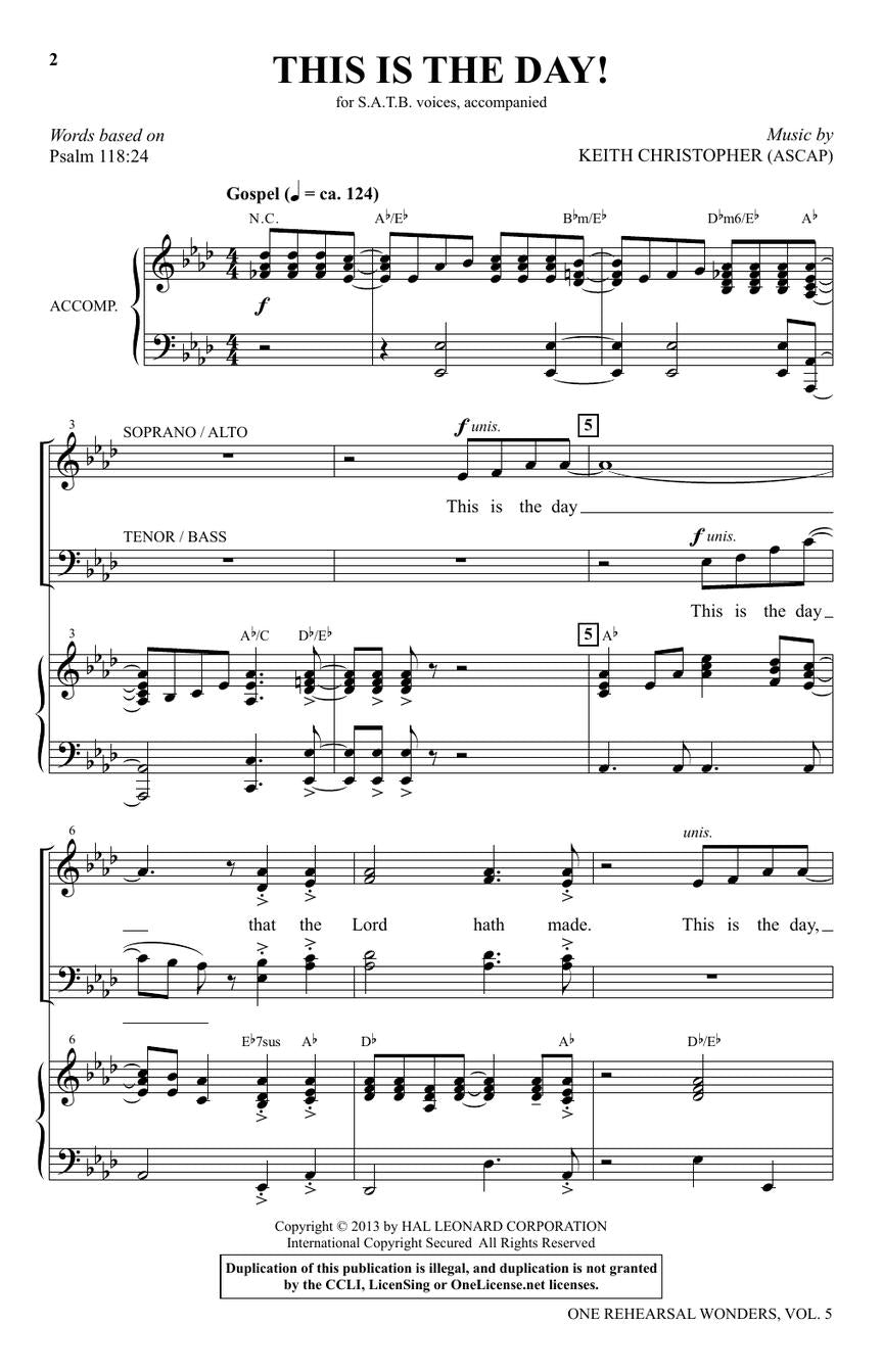 One Rehearsal Wonders, Volume 5 - sample page 3