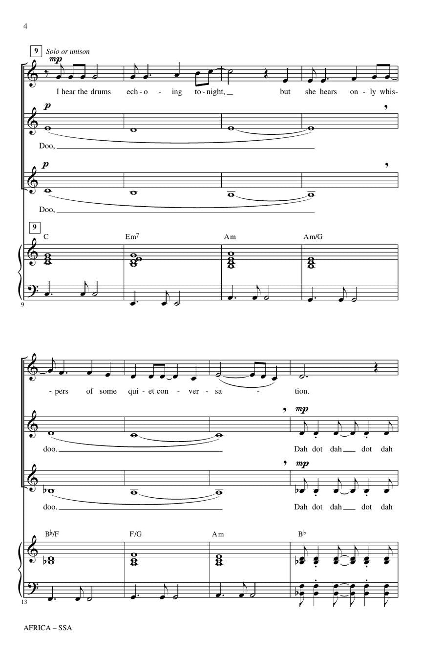 Africa - sample page 4