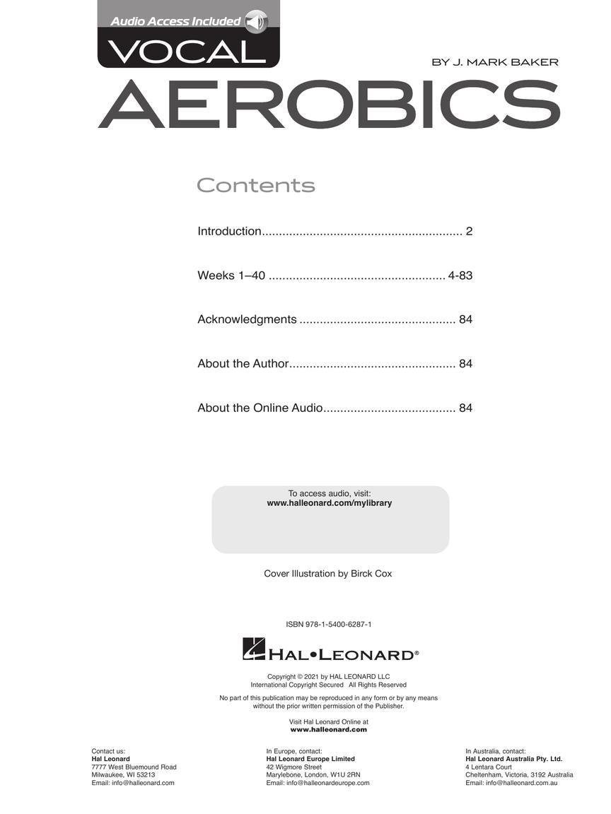 Vocal Aerobics - sample page 2