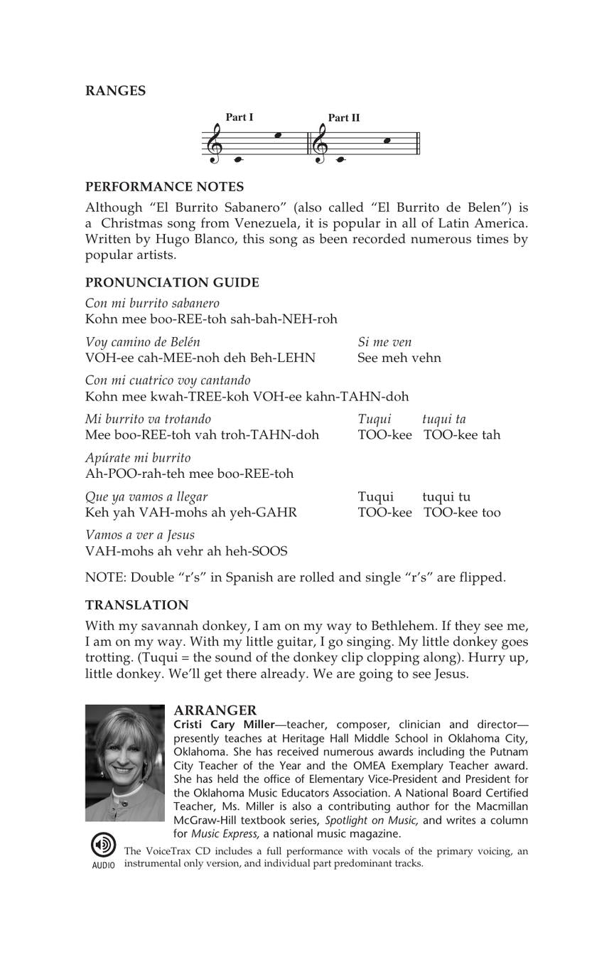 El Burrito Sabanero - sample page 2