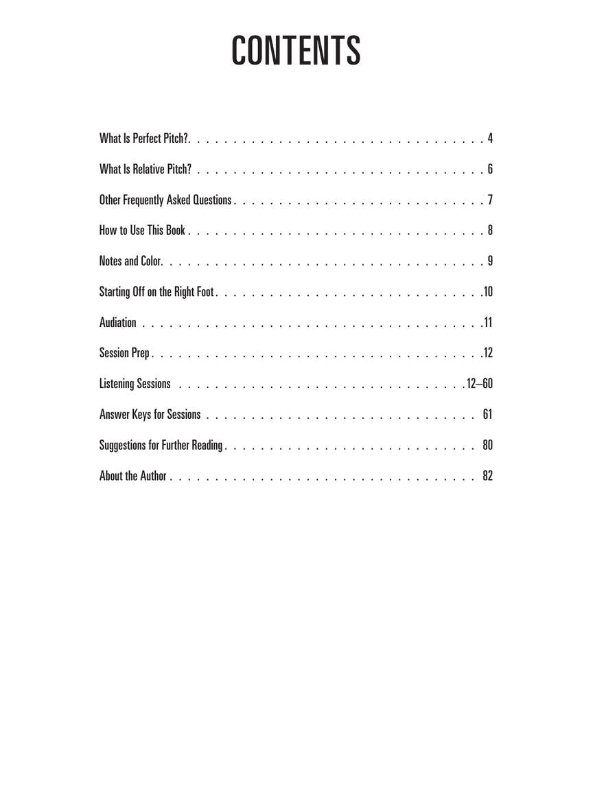 Hal Leonard Perfect Pitch Method - sample page 2