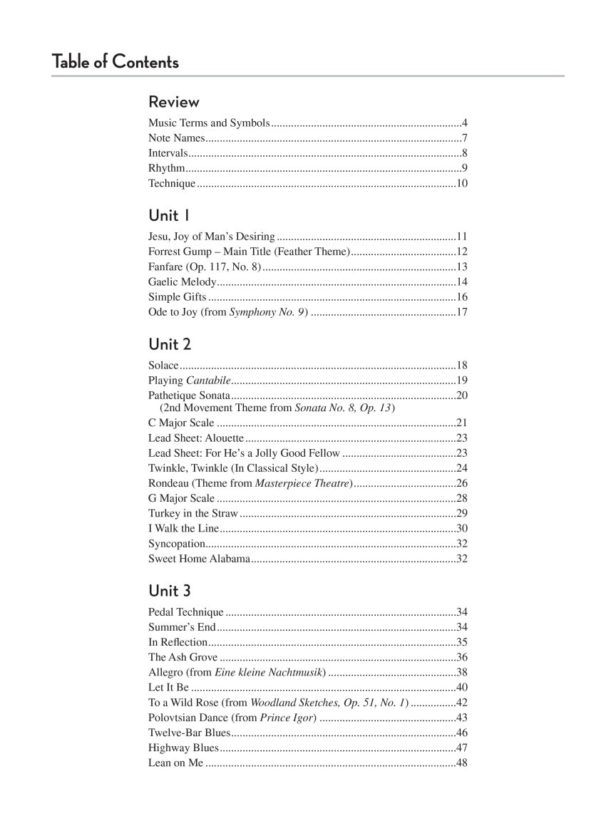 Returning to the Piano - sample page 2