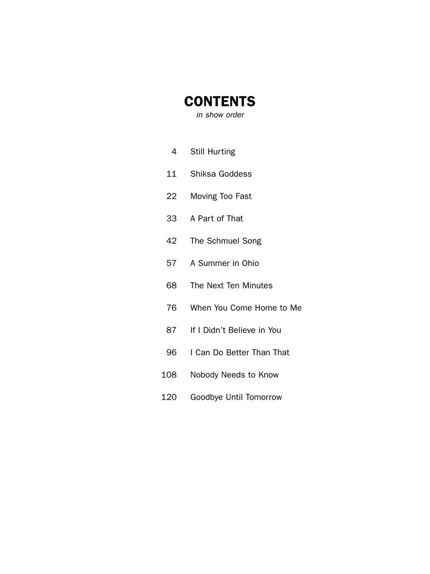 The Last Five Years - sample page 2