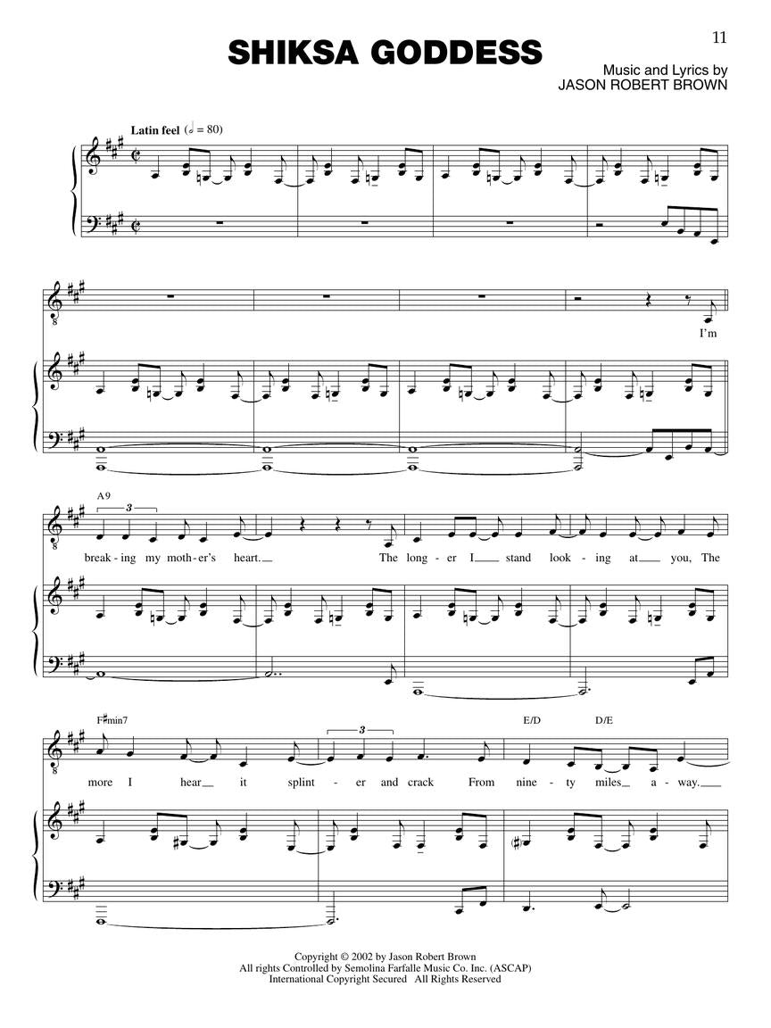 The Last Five Years - sample page 4