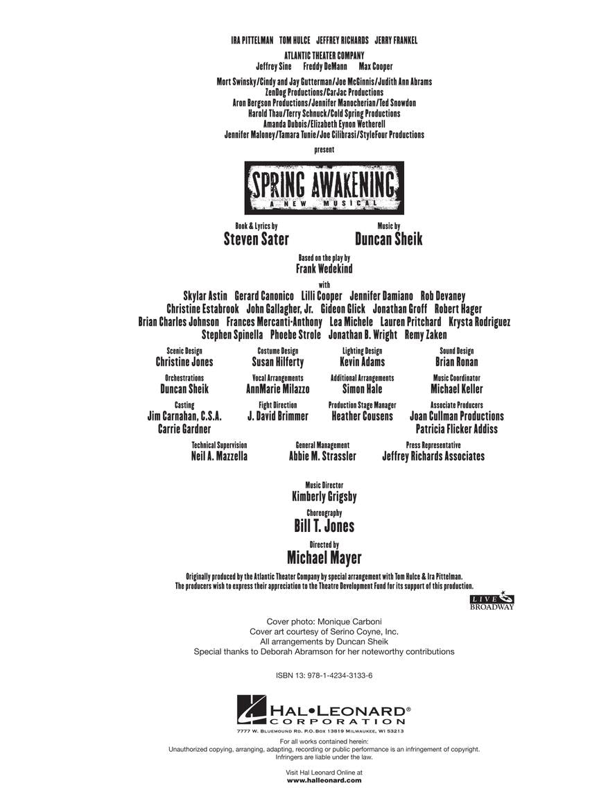 Spring Awakening - sample page 2