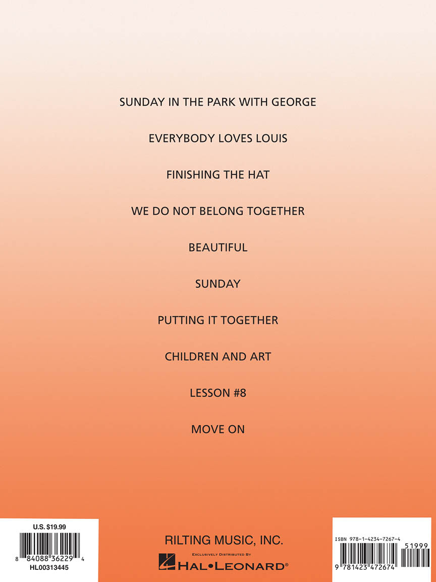 Sunday in the Park with George – Revised Edition - sample page 2