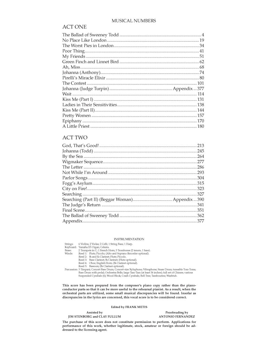 Sweeney Todd - sample page 2
