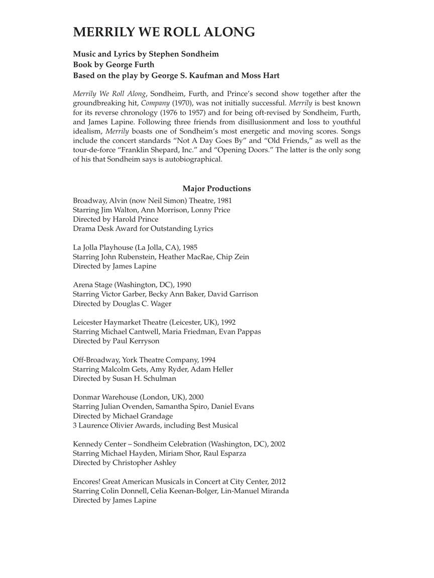 Merrily We Roll Along - sample page 4