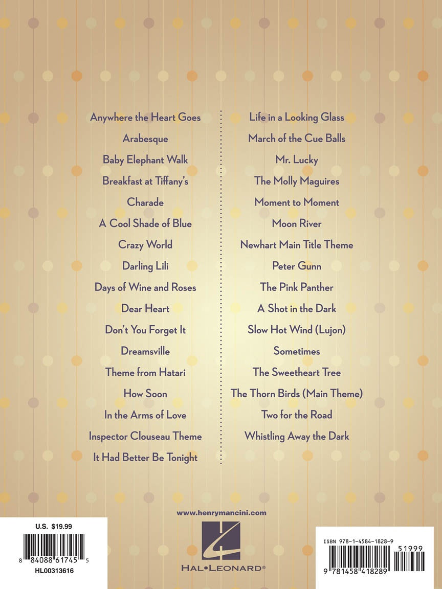 Henry Mancini Piano Solos - sample page 5
