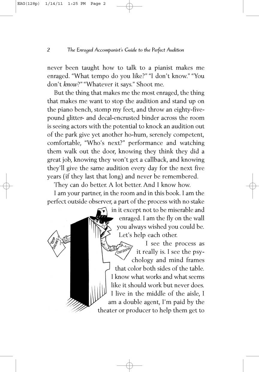 The Enraged Accompanist's Guide to the Perfect Audition - sample page 3