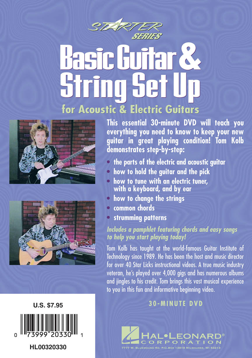 Basic Guitar & String Set Up - sample page 2