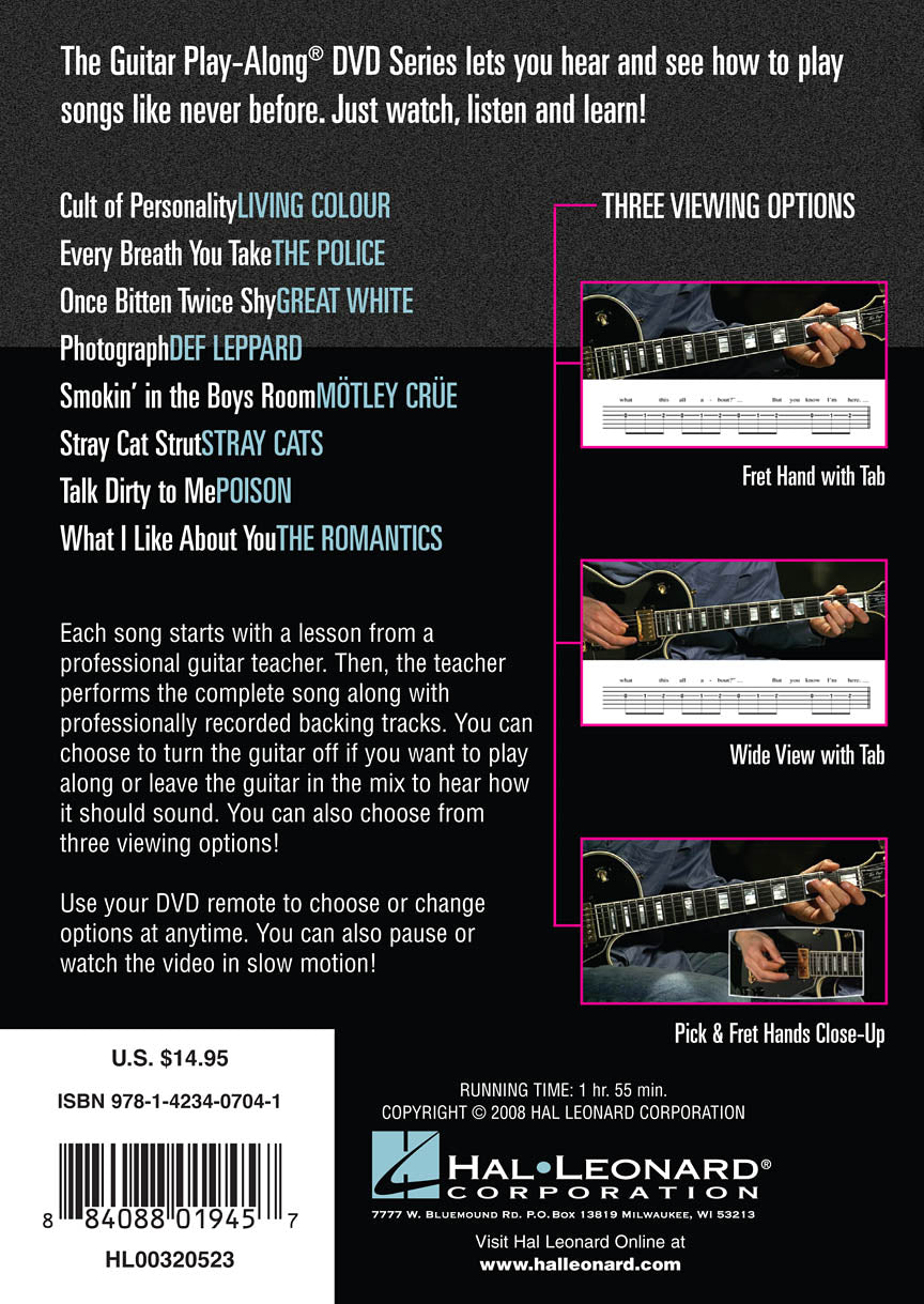 '80s Rock - sample page 2