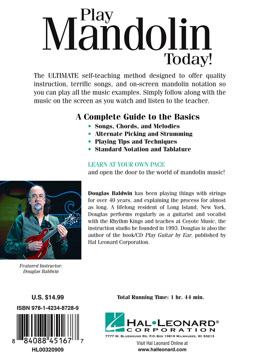 Play Mandolin Today! DVD - sample page 2