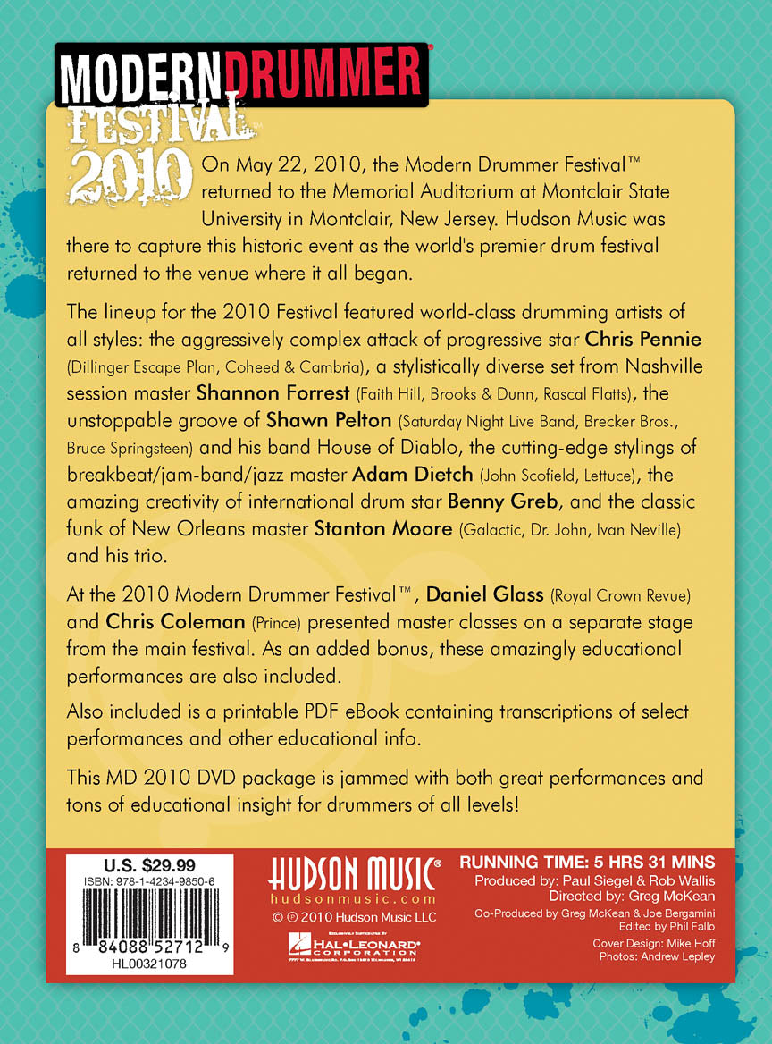 Modern Drummer Festival 2010 - sample page 2