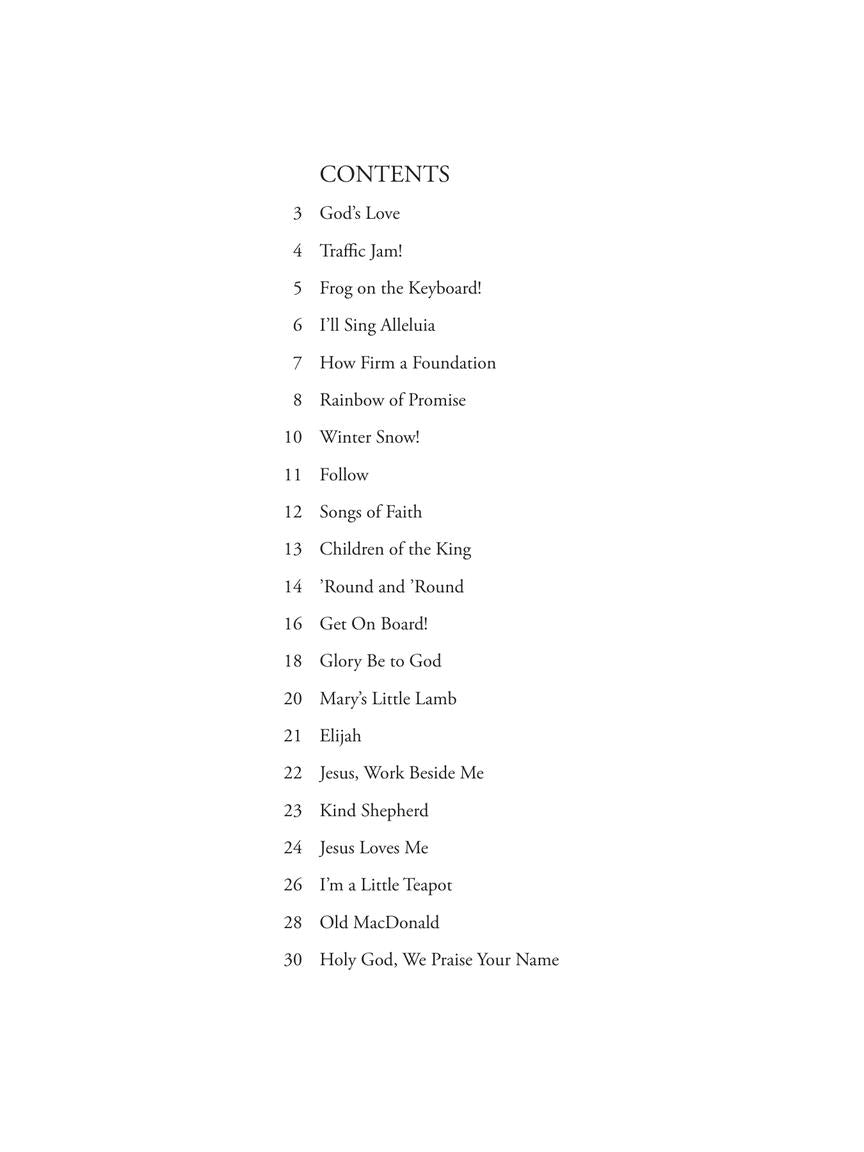 Keys for the Kingdom – Performance Book, Level A - sample page 2
