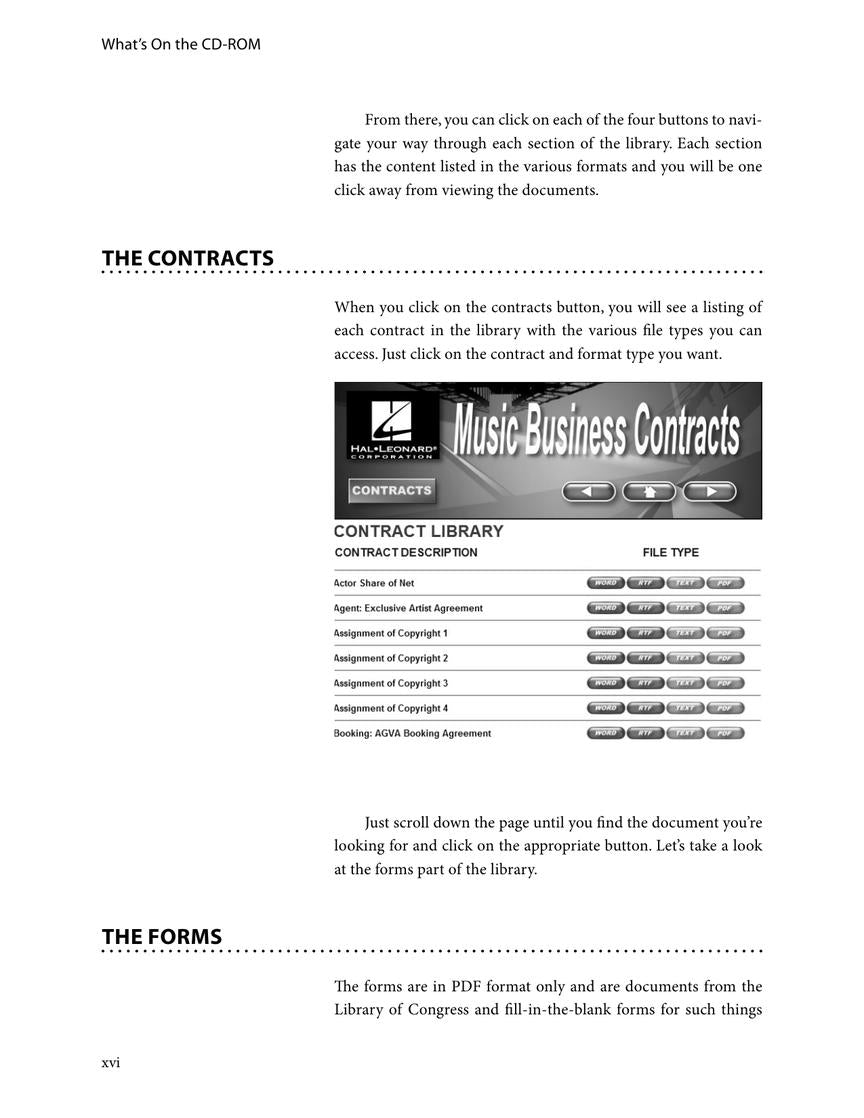 The Music Business Contract Library - sample page 11