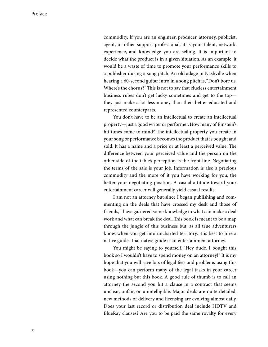 The Music Business Contract Library - sample page 6