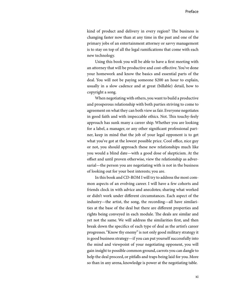The Music Business Contract Library - sample page 7