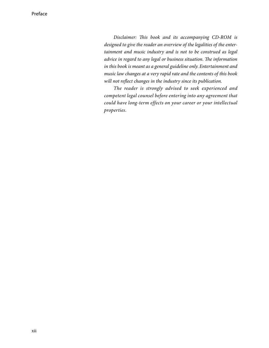 The Music Business Contract Library - sample page 8