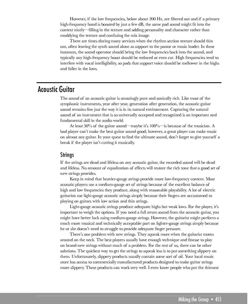 The Ultimate Church Sound Operator's Handbook – 2nd Edition - sample page 2
