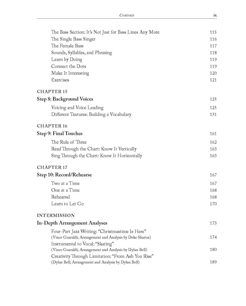 A Cappella Arranging - sample page 6