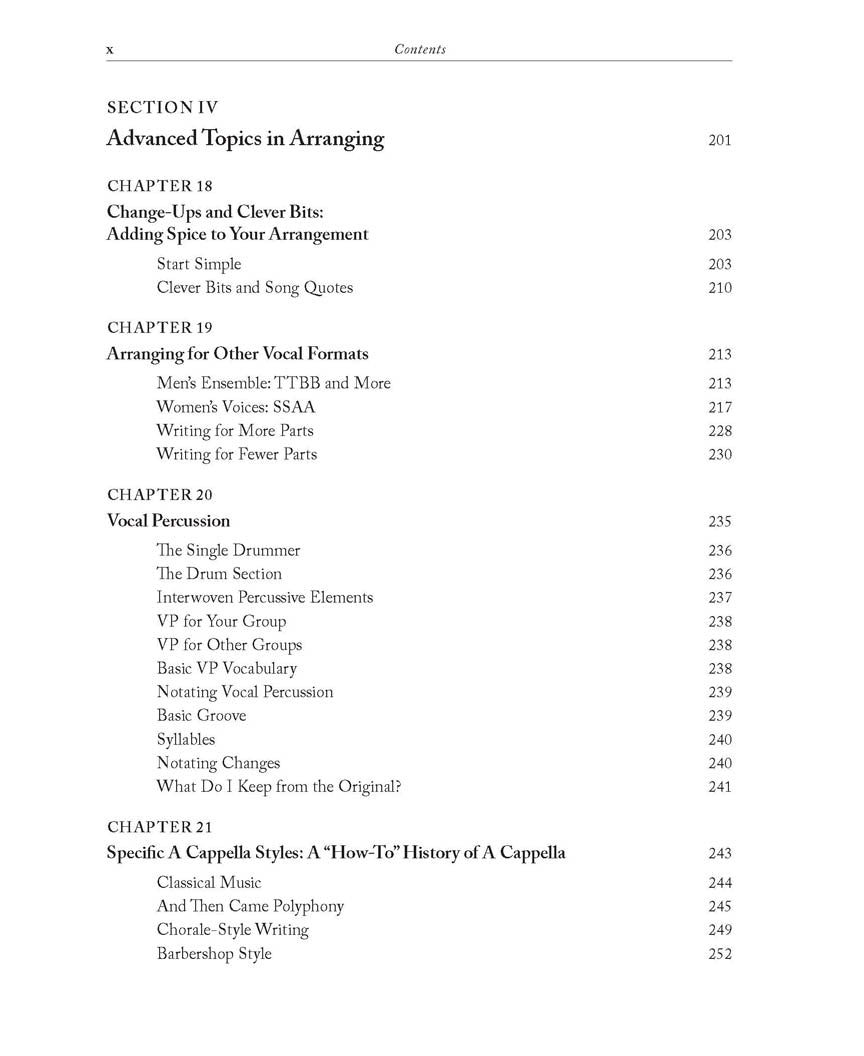 A Cappella Arranging - sample page 7
