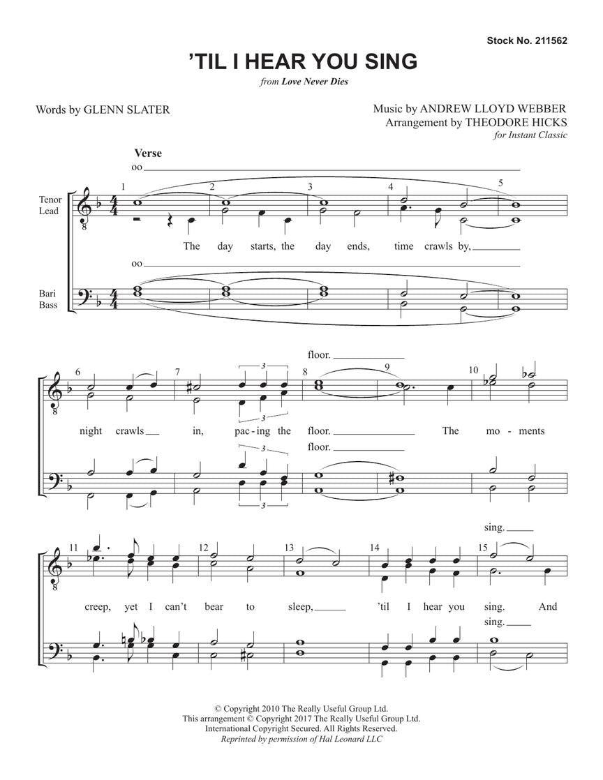 'Til I Hear You Sing - sample page 2