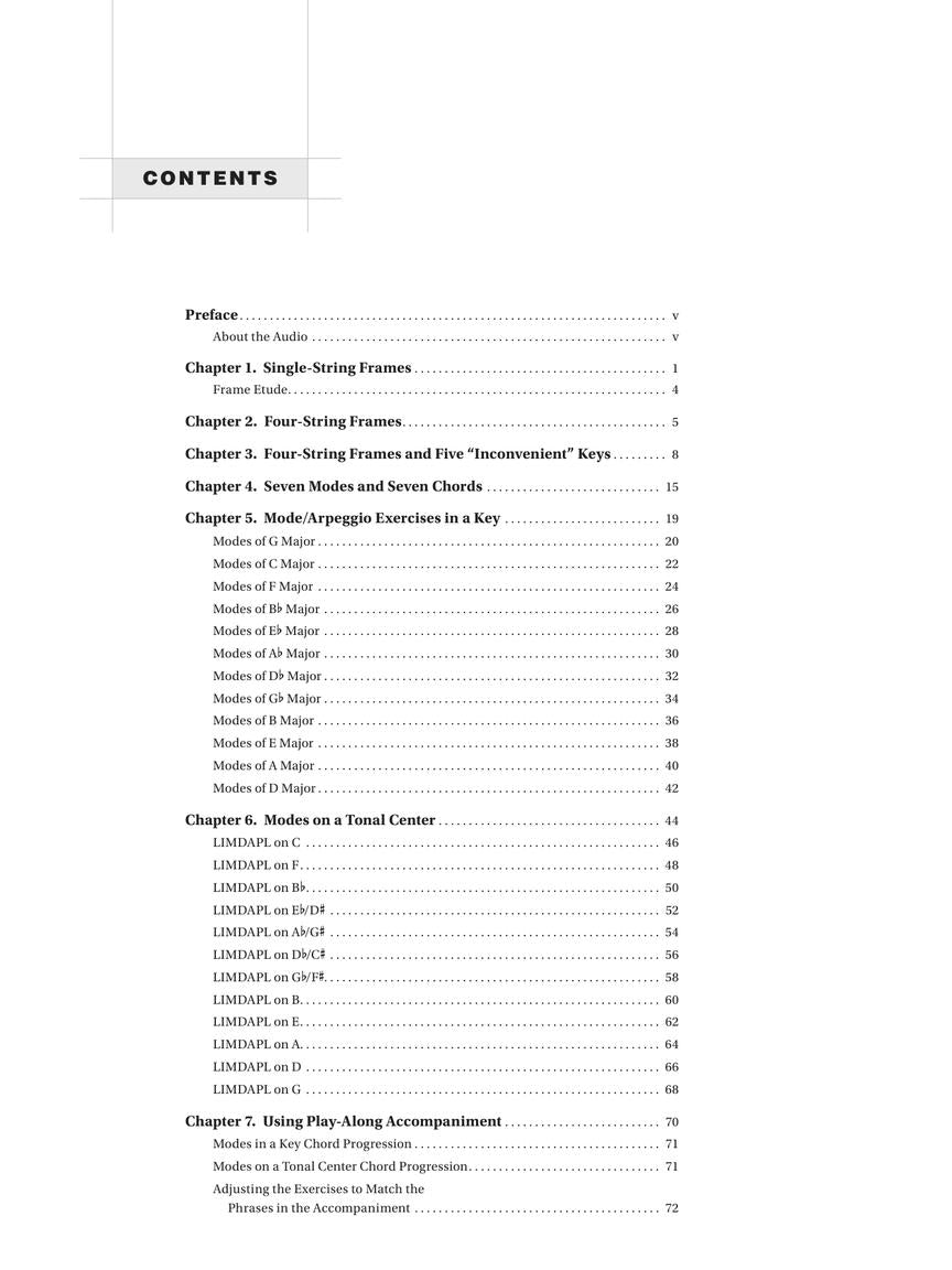 A Modern Method for Viola Scales - sample page 2
