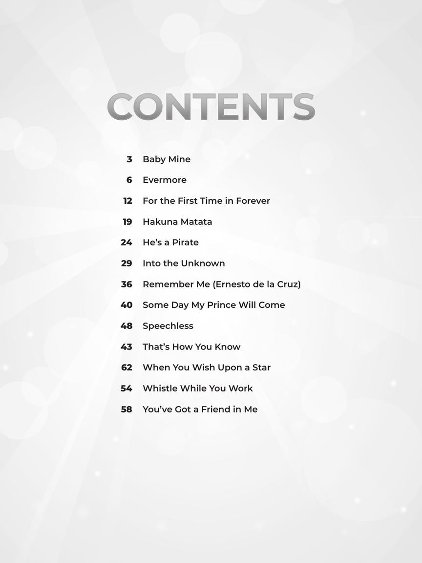 Disney Favorites for Accordion - sample page 2