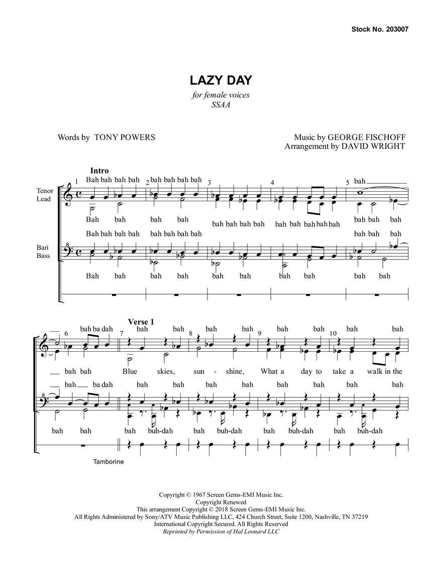 Lazy Day - sample page 2