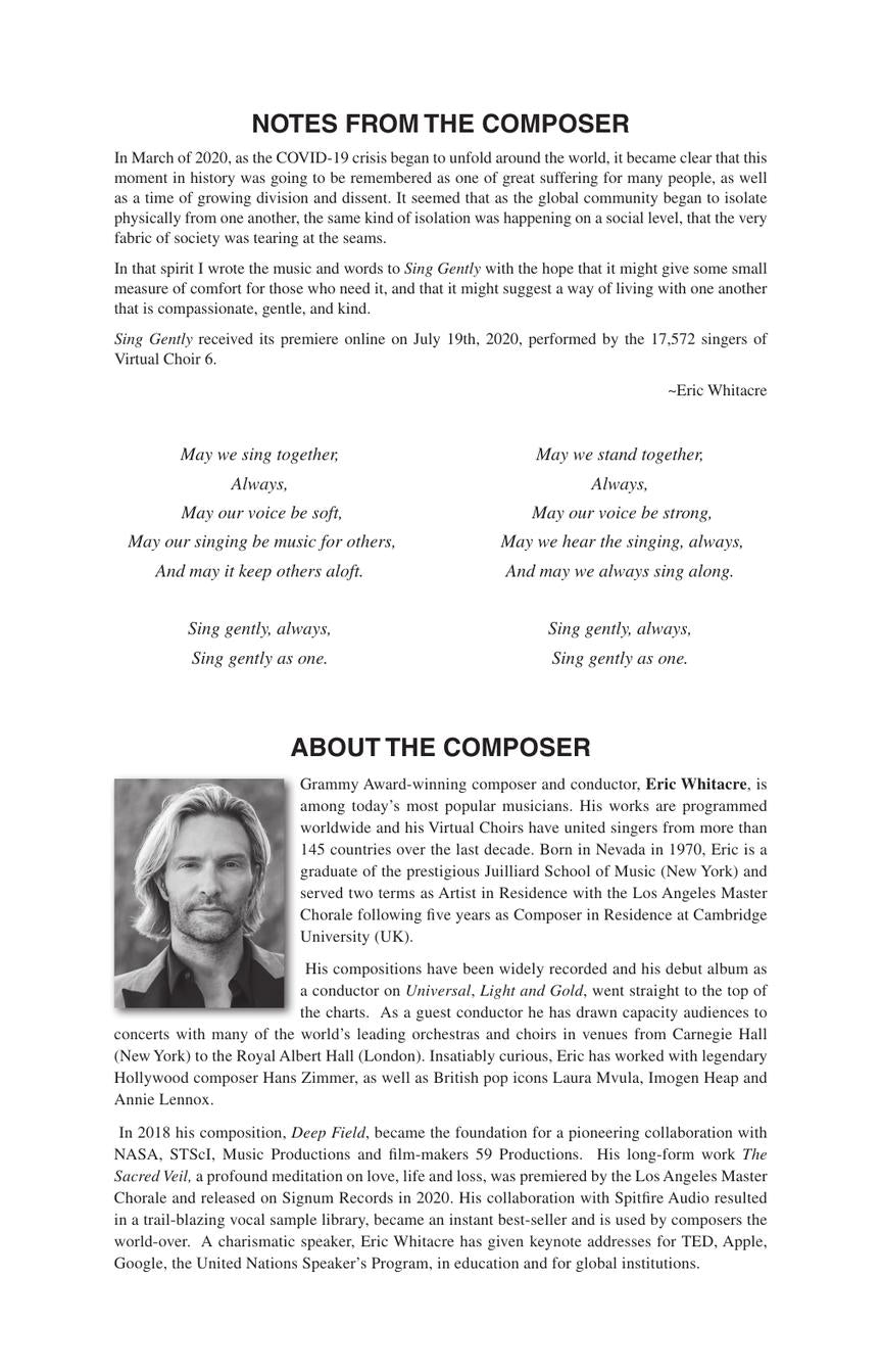 Sing Gently - sample page 2