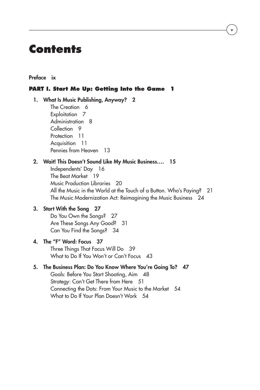 Making Music Make Money – 2nd Edition - sample page 2