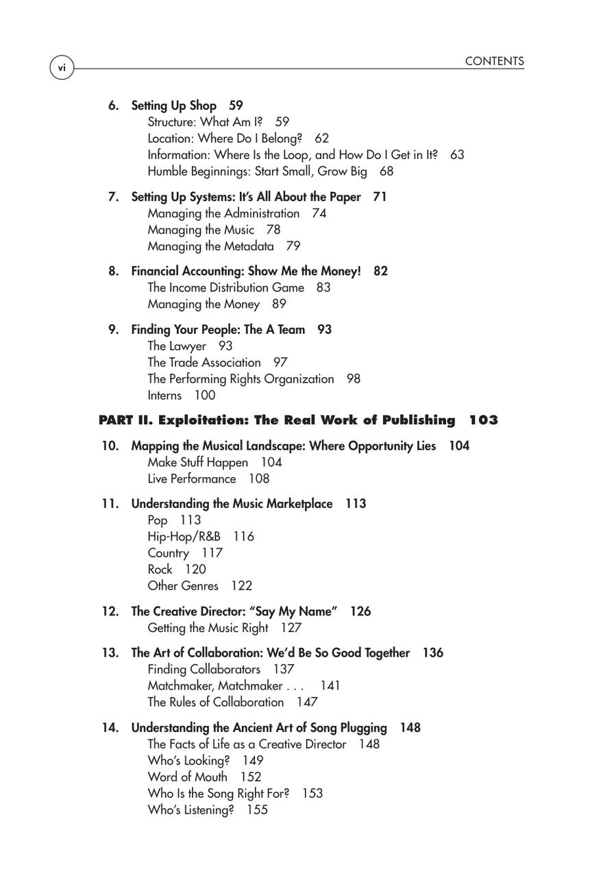 Making Music Make Money – 2nd Edition - sample page 3